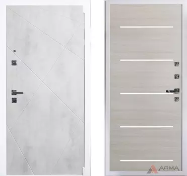 Входная дверь Концепт Вайт 20 Акация поперечная