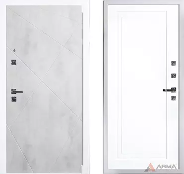 Входная дверь Концепт Вайт 22 Рал 9003