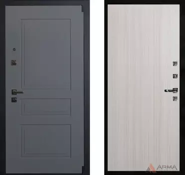 Входная дверь Нео Ясень 01 временная панель 6мм (без выбора цвета и рисунка)