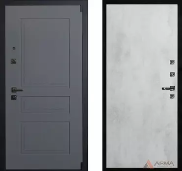 Входная дверь Нео Ясень 06 Бетон светлый