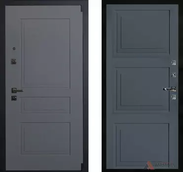 Входная дверь Нео Ясень 16 Силк титан