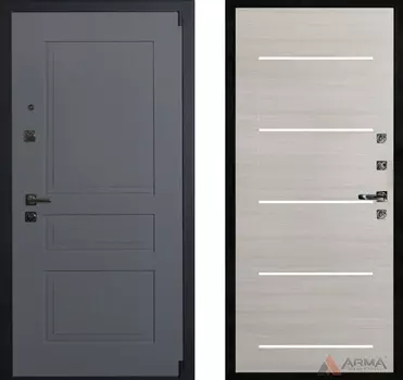 Входная дверь Нео Ясень 20 Акация поперечная