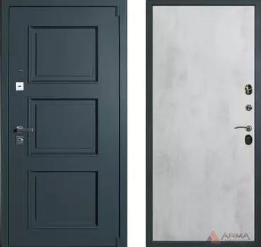 Входная дверь Оптима Термо 06 Бетон светлый