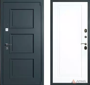 Входная дверь Оптима Термо 22 Рал 9003