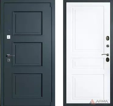 Входная дверь Оптима Термо 23 Рал 9003