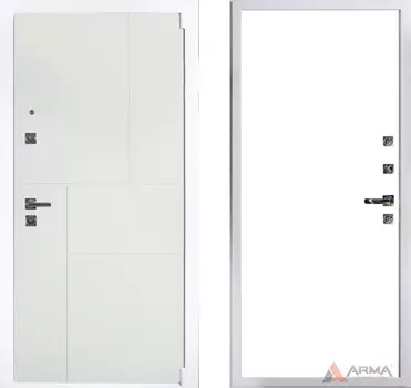 Входная дверь Рондо 05 Софт белый