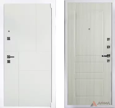 Входная дверь Рондо 17 Сандал светлый