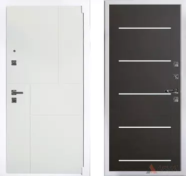 Входная дверь Рондо 21 Венге поперечный