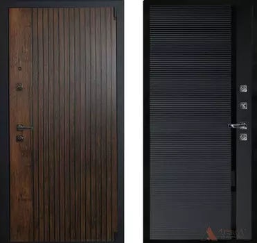 Входная дверь Сидней 14 Шагрень черная