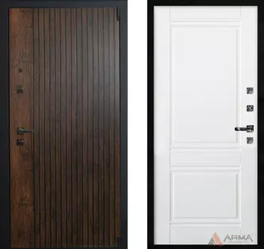 Входная дверь Сидней 18 Белый матовый