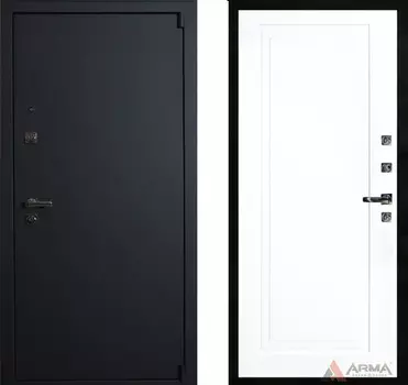 Входная дверь Сити Блэк 22 Рал 9003