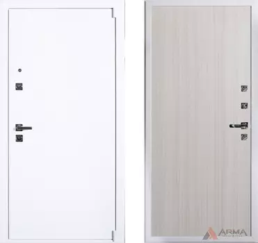 Входная дверь Сити Вайт 01 временная панель 6мм (без выбора цвета и рисунка)