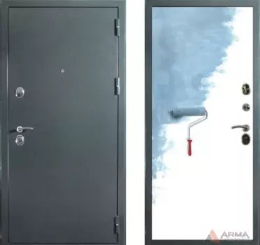 Входная дверь Стандарт 02 Грунт под покраску