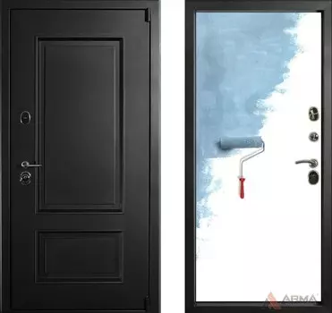 Входная дверь Сургут Термо 02 Грунт под покраску