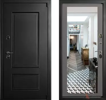 Входная дверь Сургут Термо 04 Грей абсолют софт