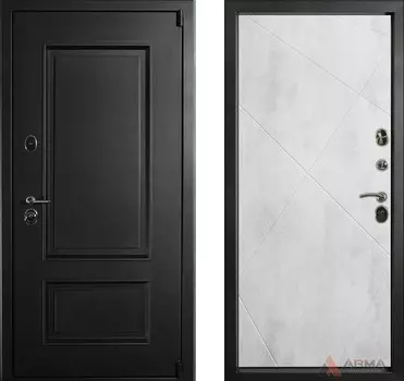 Входная дверь Сургут Термо 08 Бетон светлый