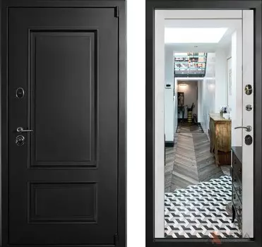 Входная дверь Сургут Термо 11 Бетон светлый