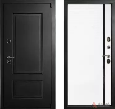 Входная дверь Сургут Термо 15 Белый матовый