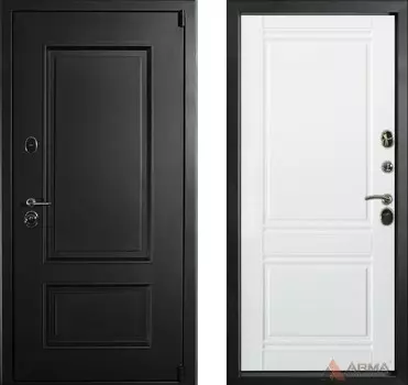 Входная дверь Сургут Термо 18 Белый матовый