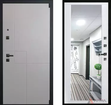 Входная дверь Техно 03 Белый матовый