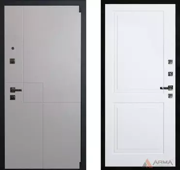 Входная дверь Техно 13 Белый матовый