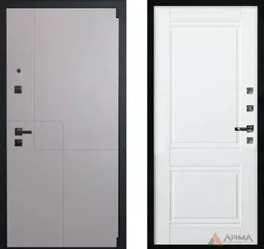 Входная дверь Техно 18 Белый матовый