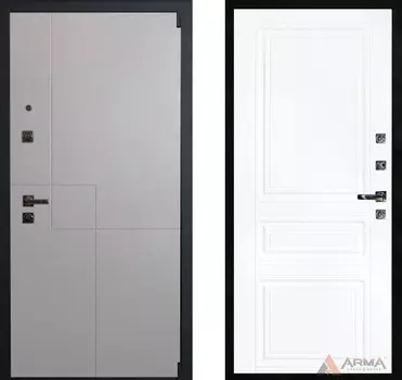 Входная дверь Техно 19 Белый ясень