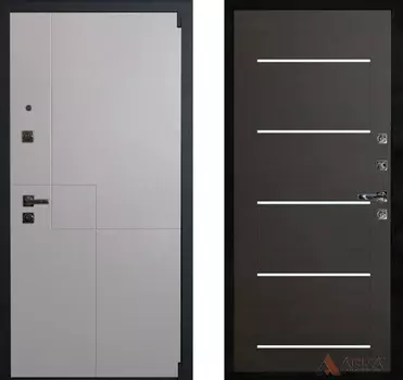 Входная дверь Техно 21 Венге поперечный