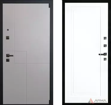 Входная дверь Техно 22 Рал 9003