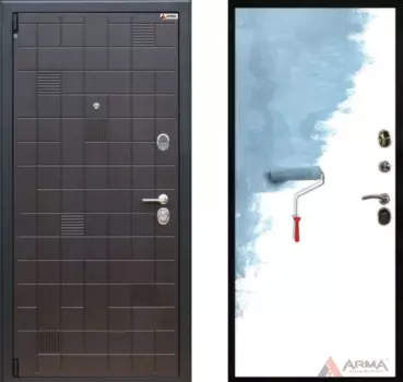 Входная дверь Тетрис 02 Грунт под покраску