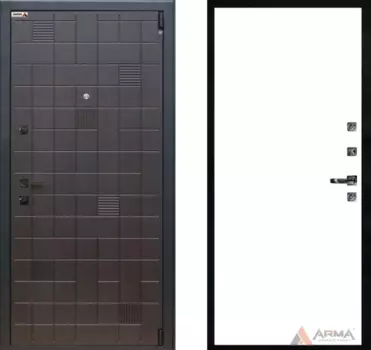 Входная дверь Тетрис 05 Софт белый