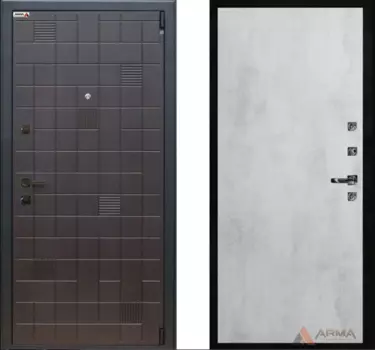 Входная дверь Тетрис 06 Бетон светлый