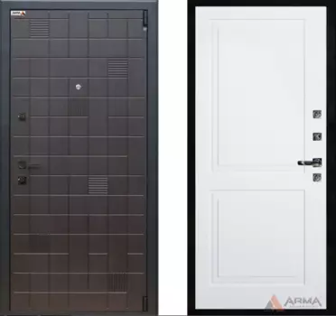 Входная дверь Тетрис 13 Белый матовый