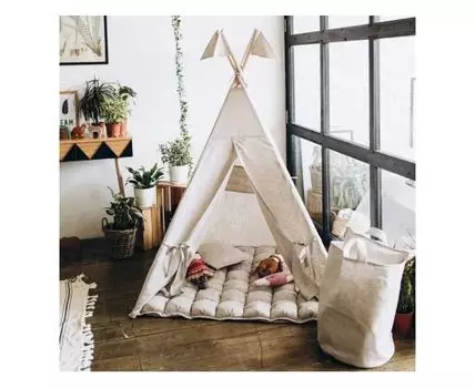 Вигвам из льна (Бежевый, 130)