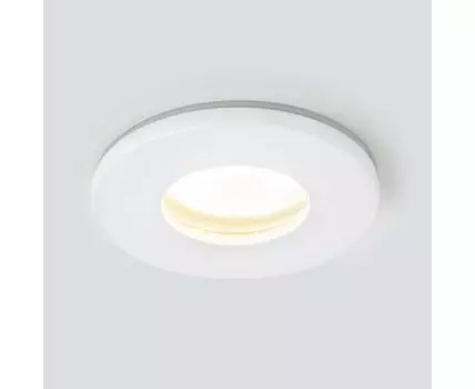 Влагозащищенный точечный светильник 125 MR16 белый матовый