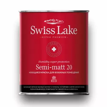 Водно-дисперсионная краска SEMI-MATТ 20 база А (0,9 л)