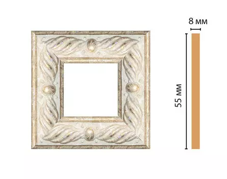Вставка цветная DECOMASTER 130-2-18 (55*55*8мм)