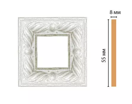 Вставка цветная DECOMASTER 130-2-20 (55*55*8мм)