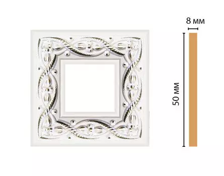 Вставка цветная DECOMASTER 130-2-7D (50*50*8мм)