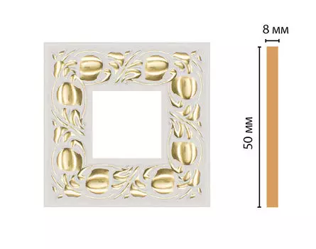 Вставка цветная DECOMASTER 130C-2-54 (50*50*8мм)