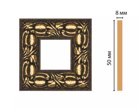 Вставка цветная DECOMASTER 130C-2-56 (50*50*8мм)