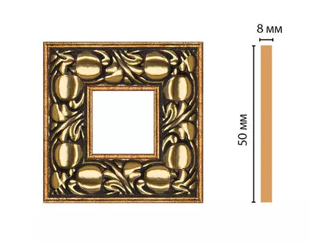 Вставка цветная DECOMASTER 130C-2-57 (50*50*8мм)