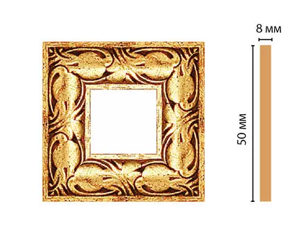 Вставка цветная DECOMASTER 130C-2-683 (50*50*8мм)