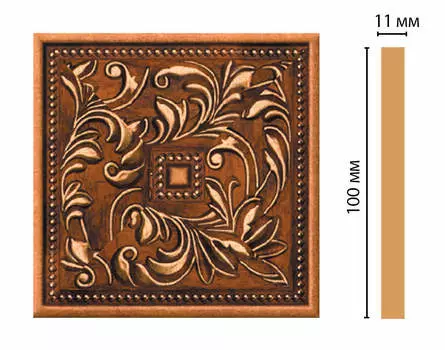 Вставка цветная DECOMASTER 156-2-1223 (100*100*11мм)