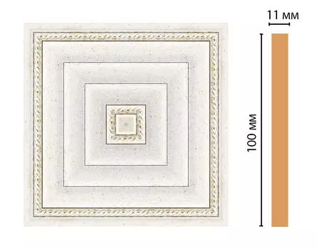 Вставка цветная DECOMASTER 156-2-40 (100*100*11мм)