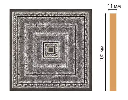 Вставка цветная DECOMASTER 156-2-44 (100*100*11мм)