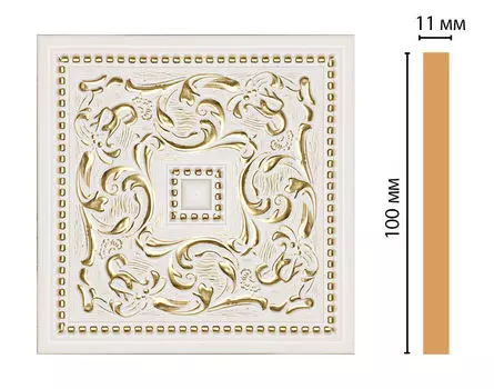 Вставка цветная DECOMASTER 156-2-54 (100*100*11мм)