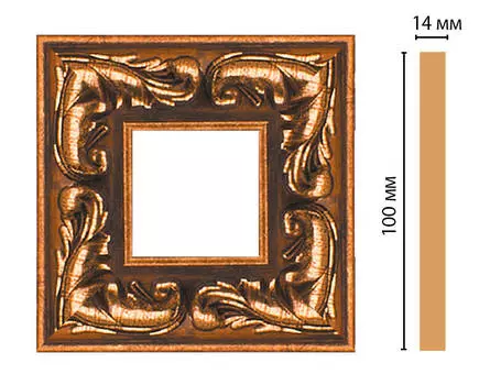 Вставка цветная DECOMASTER 157-2-1223 (100*100*14мм)