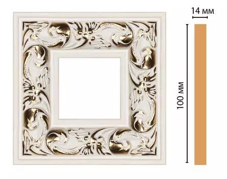 Вставка цветная DECOMASTER 157-2-54 (100*100*14мм)