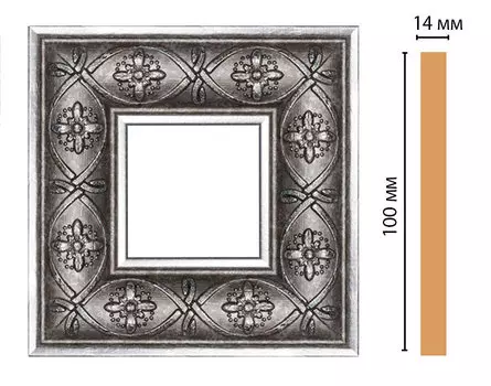Вставка цветная DECOMASTER 157-2-55 (100*100*14мм)